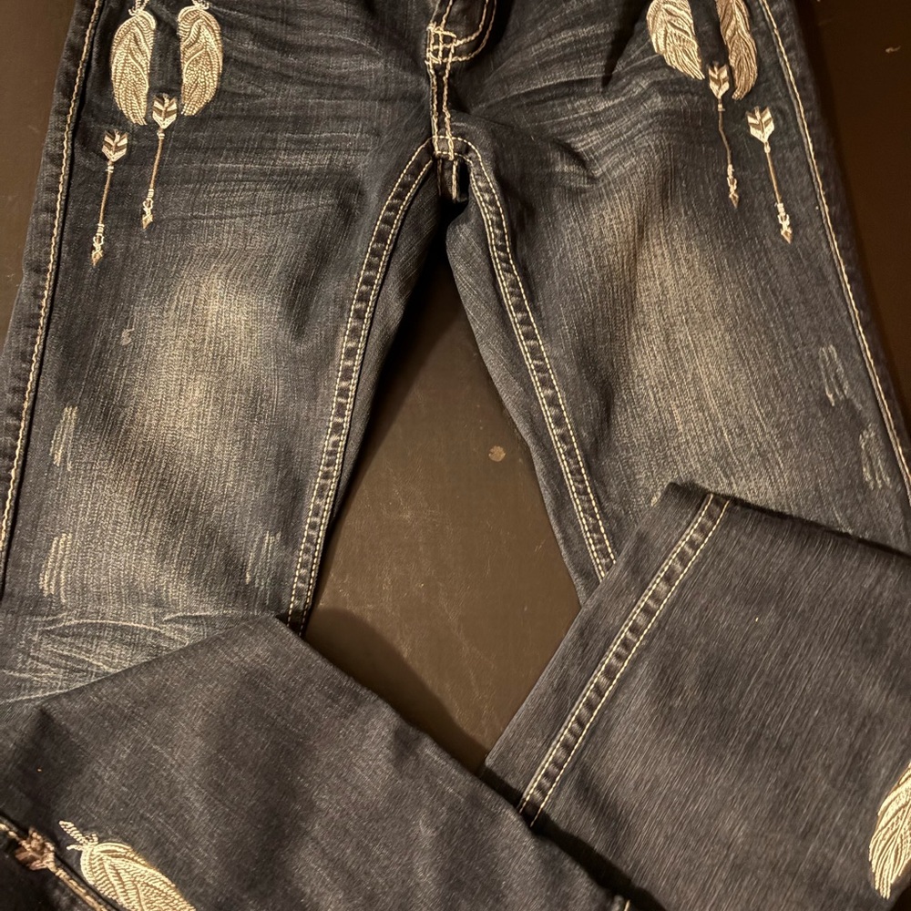 Cowgirl Tuff Dark Denim Jeans